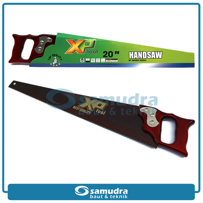 XPTOOL Gergaji Tangan Gagang Kayu Model D 20"
