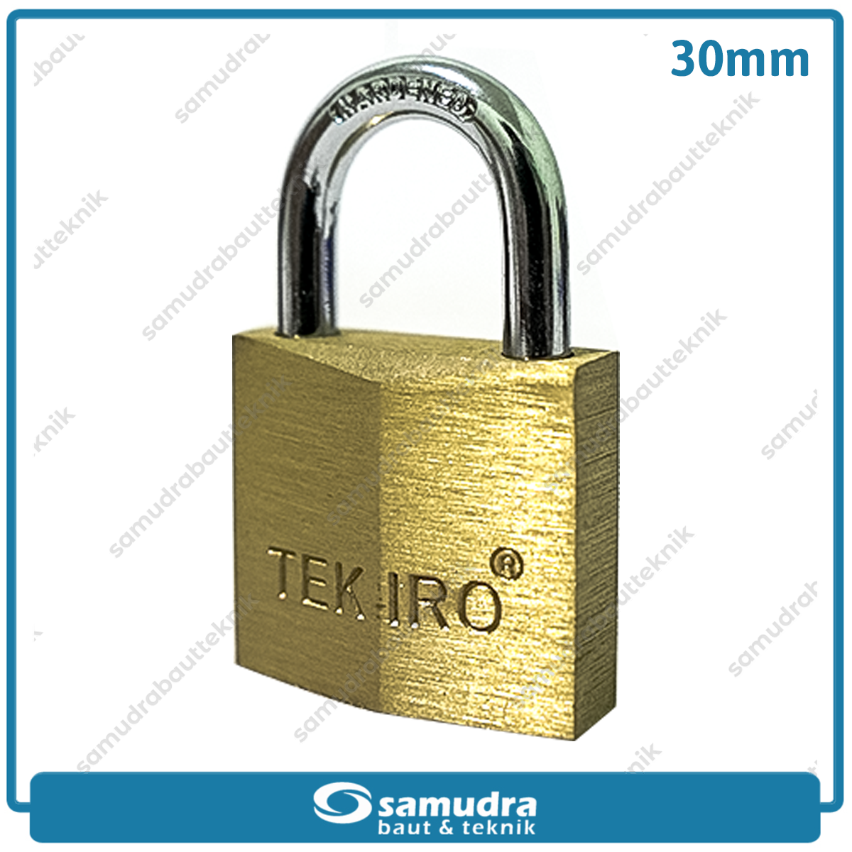 TEKIRO GT-PL2037 Gembok Kuningan 30 mm