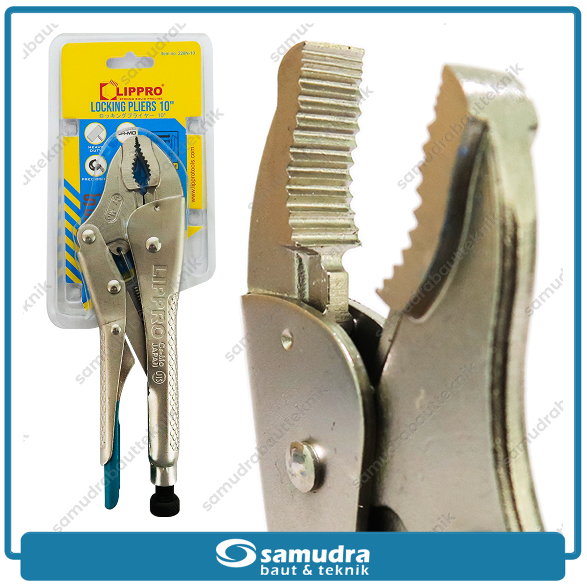 LIPPRO 228N-10 Tang Buaya 10"