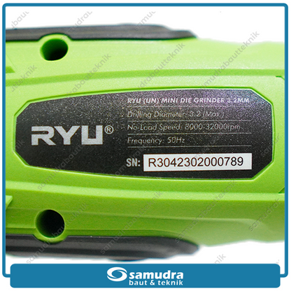 RYU RDG3.2 Mesin Mini Grinder Set 40 pcs Box Plastik