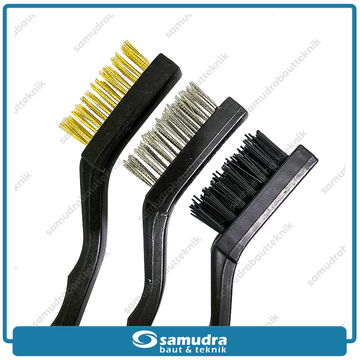 KENMASTER SIKT-011 Sikat Kawat Mini 7" Set 3 pcs