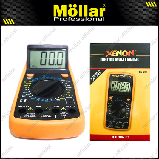 XENON 205 Multitester Digital Clamp Meter