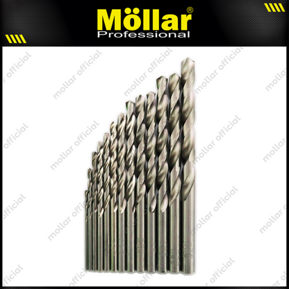 MOLLAR Mata Bor Besi Set 13 pcs (1-6.5 mm)