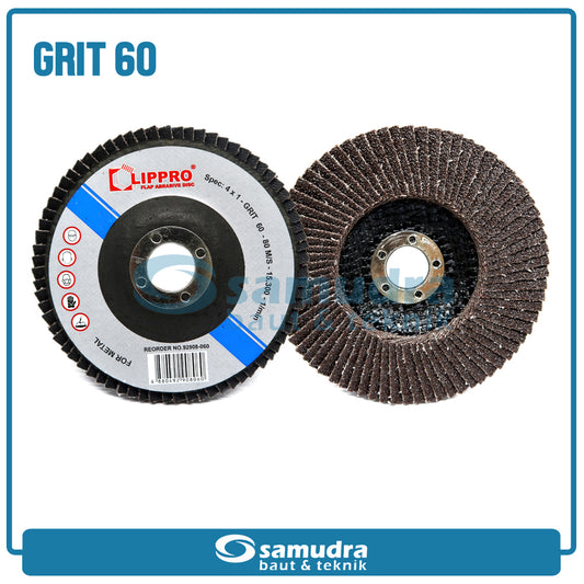 LIPPRO 92908-060 Amplas Susun No. 60 / Flap Disc
