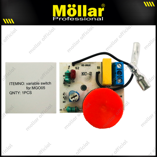 MOLLAR Variable Switch Mesin Mini Grinder MG005