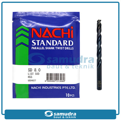 NACHI D500 Mata Bor Besi HSS 8 mm