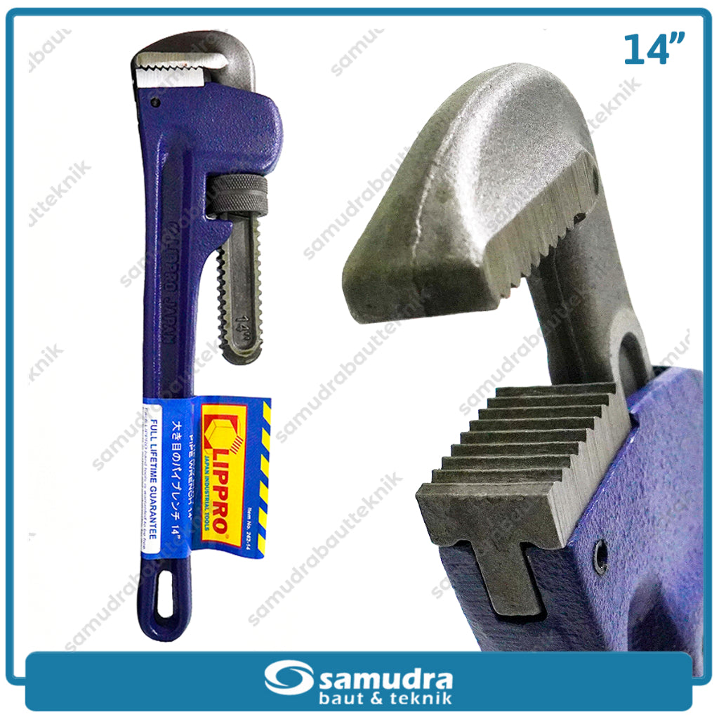 LIPPRO 262-14 Kunci Pipa 14"