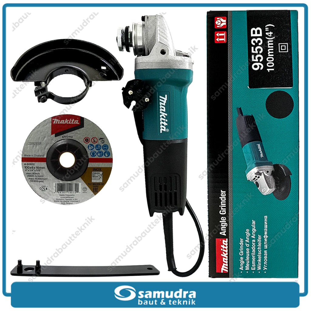 MAKITA 9553-B Mesin Gerinda Listrik 4"