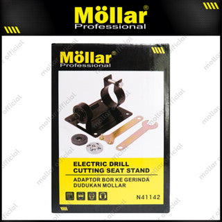MOLLAR Meja Dudukan Adaptor Mesin Bor ke Mesin Gerinda 4"