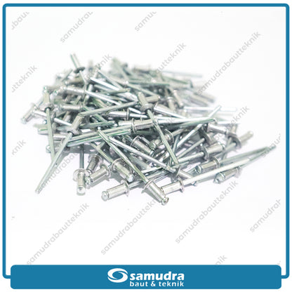 PAKU RIVET ECO 423 100 Pcs 3.2 X 7 Mm Blind Rifet Tembak Aluminium