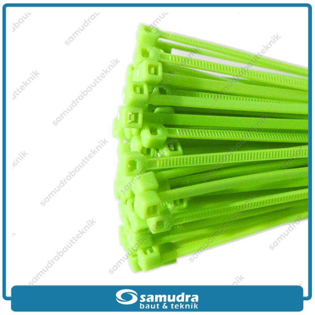 JP Kabel Ties Hijau 2.5 x 200 mm - 100 pcs