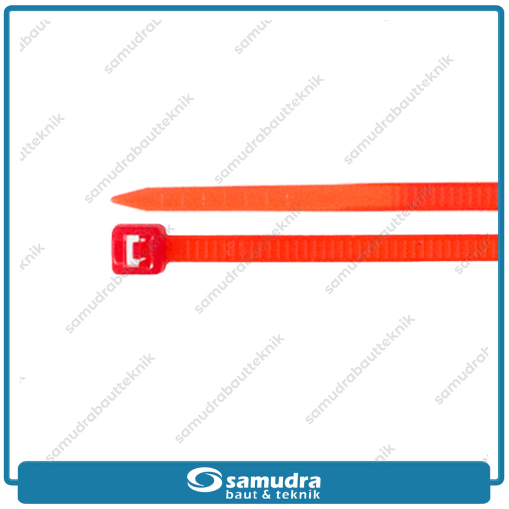 JP Kabel Ties Merah 2.5 x 200 mm - 100 pcs