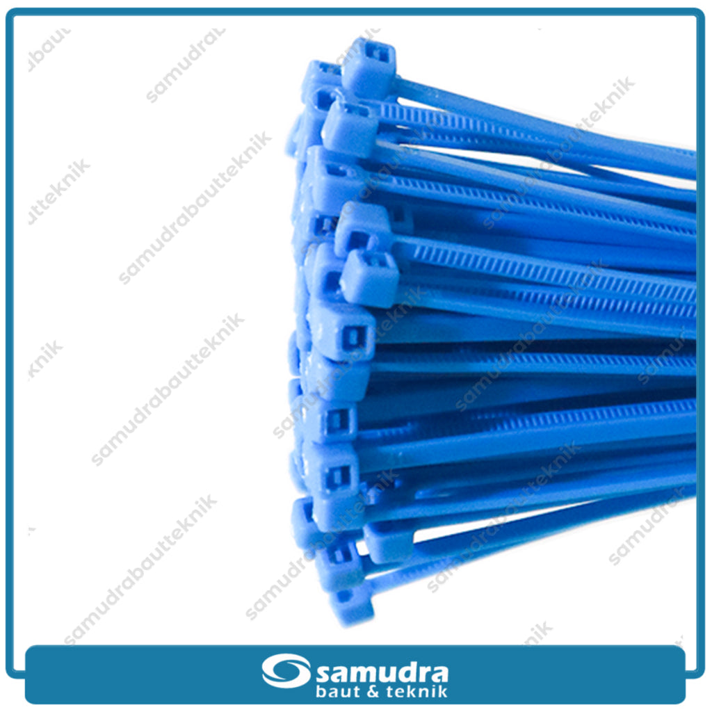 JP Kabel Ties Biru 2.5 x 200 mm - 100 pcs