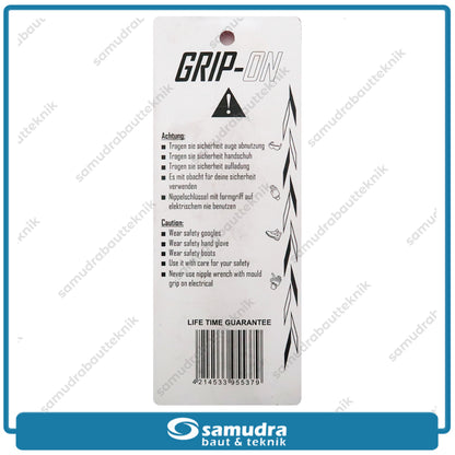 GRIPON 19-301C Kunci Jari-Jari Bengkok 4.5 x 5.1 x 5.8 x 6.1 mm / Nipple Wrench