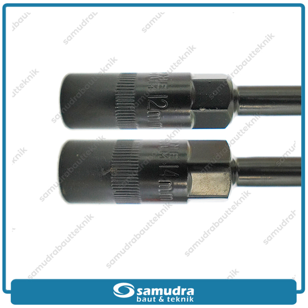 PAKET LIPPRO 4 SET Kunci T Sok 8 - 10 - 12 - 14 Mm Kunci Sock T Shock Socket