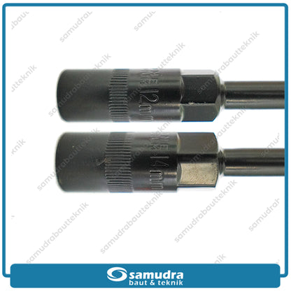 PAKET LIPPRO 4 SET Kunci T Sok 8 - 10 - 12 - 14 Mm Kunci Sock T Shock Socket