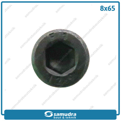 JP Baut L M8 x 65 mm Isi 10 pcs