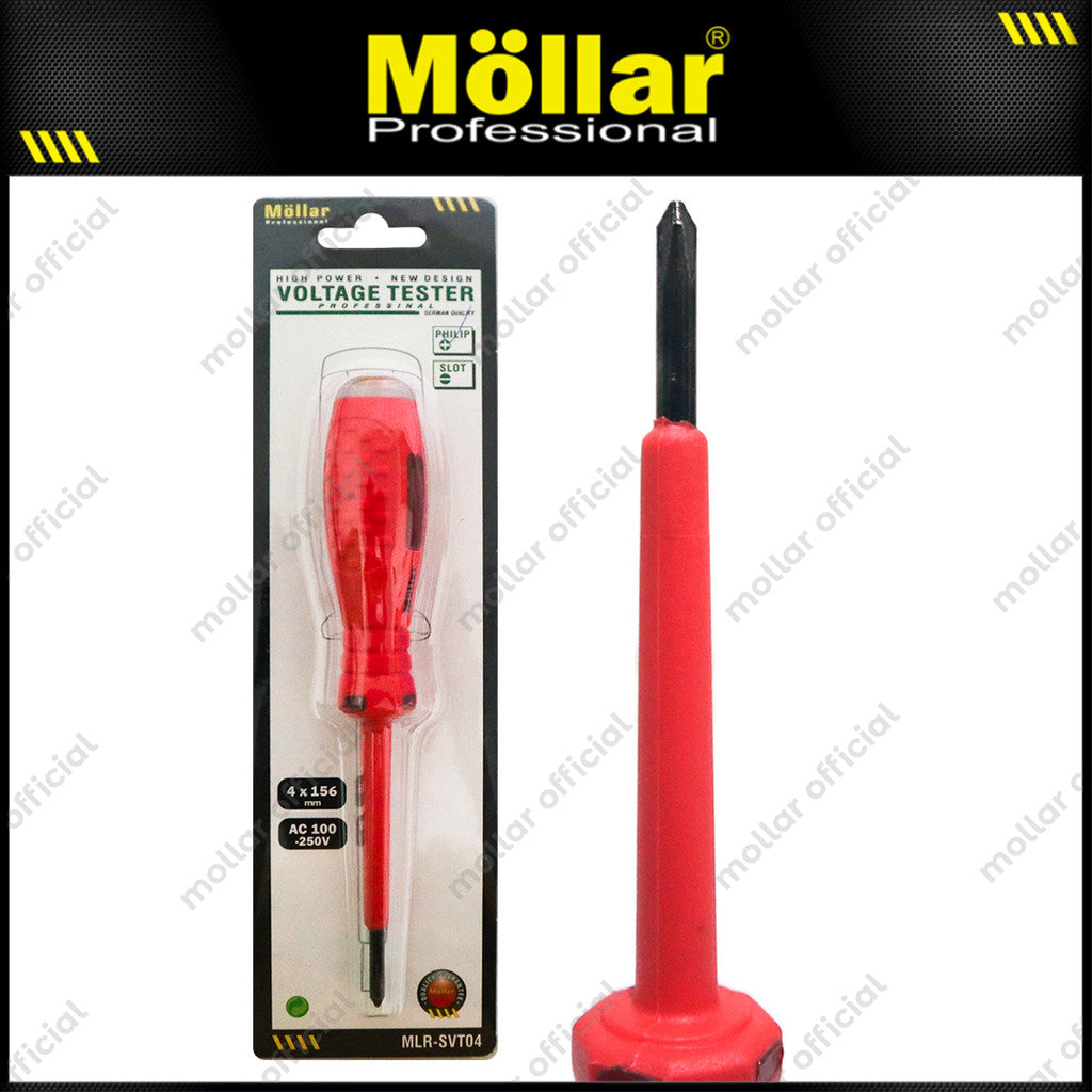 MOLLAR SVT04 Plus Obeng Tespen 4" x 156 mm