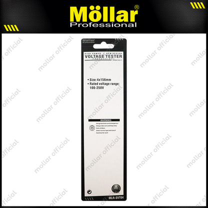 MOLLAR SVT04 Minus Obeng Tespen 4" x 156 mm