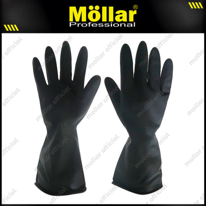 BLITZ 42912 Sarung Tangan Safety Karet Non Medis (L) Hitam