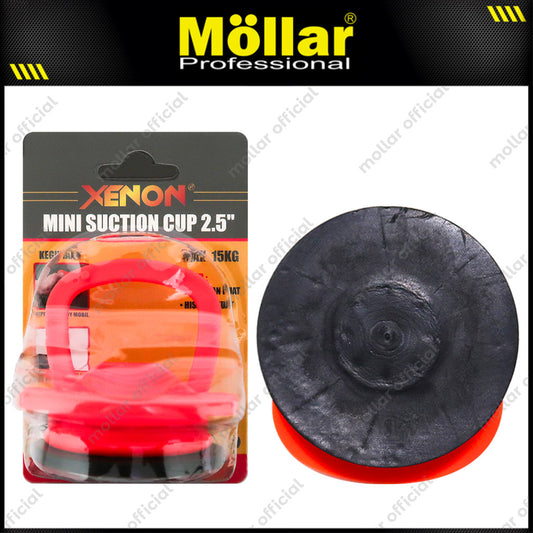 XENON F12142 Kop Kaca Mini Satu Kaki Body Plastik 2.5"