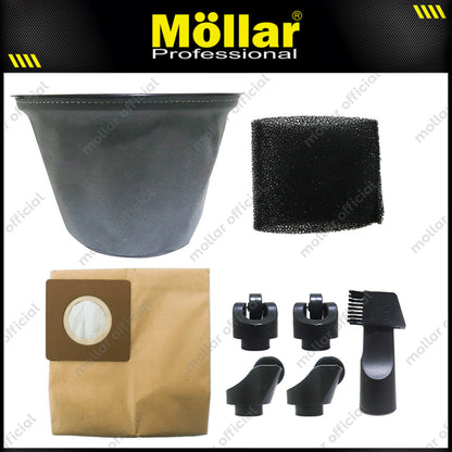 MOLLAR VC3010 Mesin Vacuum Cleaner Listrik 30 Liter