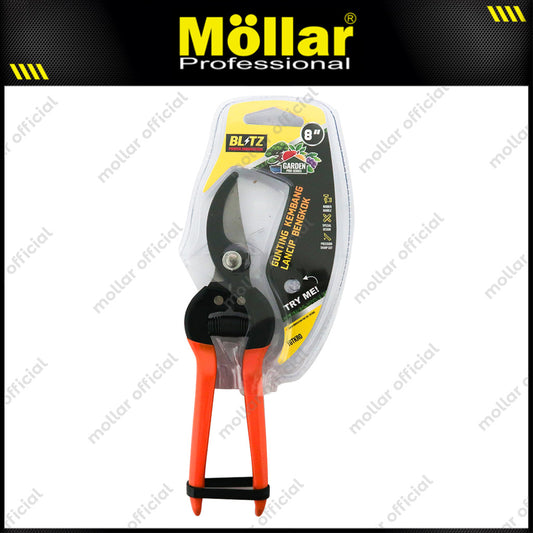 BLITZ 1GTKR0 Gunting Dahan Lancip Kepala Bengkok 8"