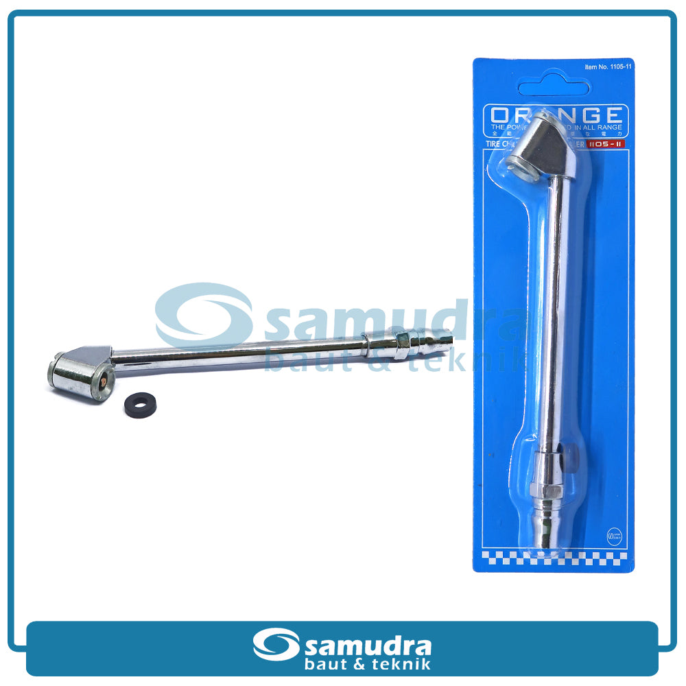 ORANGE 1105-11 Air Chuck Dual Head A113 Coupler / Alat isi Angin